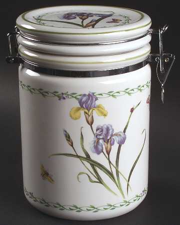 Garden Bloom 7" Storage Jar & Lid