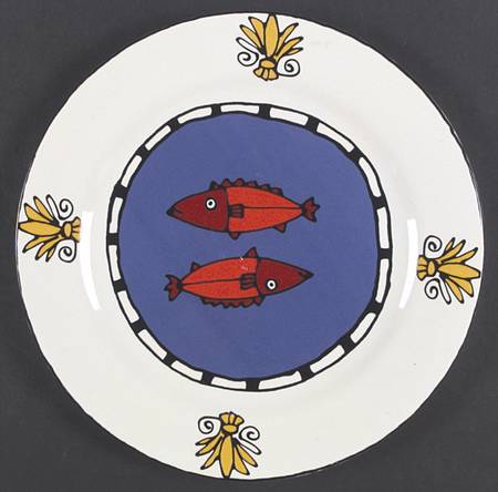 Seattle Fish & Crab 12" Chop Plate (Round Platter)