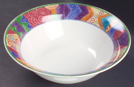 Potpourri 9" Round Vegetable Bowl