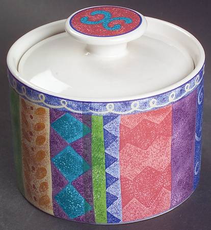 Potpourri Sugar Bowl & Lid