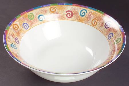 Potpourri 9" Round Vegetable Bowl