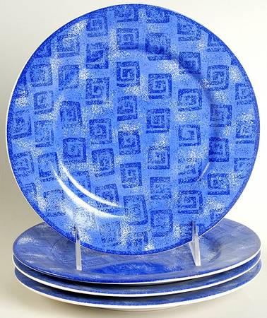 Potpourri Salad Plate - Set of 4