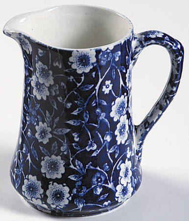 Calico Blue (Crownford Stamp) Mini Creamer