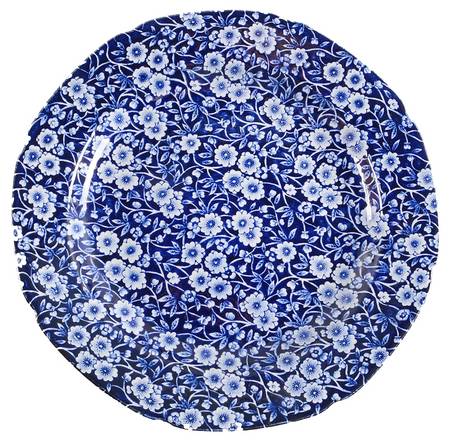 Calico Blue (Crownford Stamp) by Staffordshire