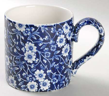 Calico Blue (Crownford Stamp) Mug