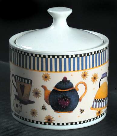 Tea Pots Sugar Bowl & Lid