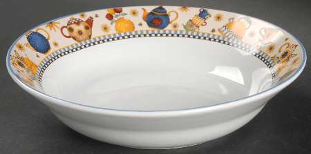 Tea Pots Soup/Cereal Bowl