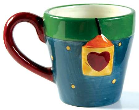 Tea Pots Accent Mug