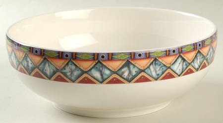 Morocco 9" Round Vegetable Bowl