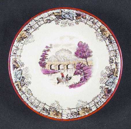 Byron Brown Multicolor (Red Trim) by Spode