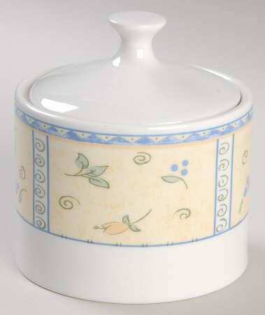 Papillon Sugar Bowl & Lid