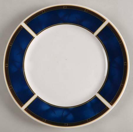 Sapphire Salad Plate by Sango