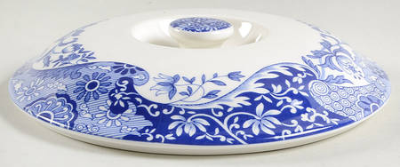 Blue Italian Lid for 2.25 Qt Round Casserole