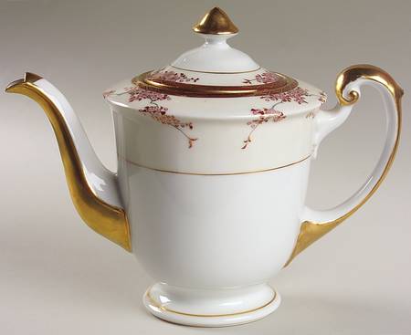 Three Cherries Teapot & Lid