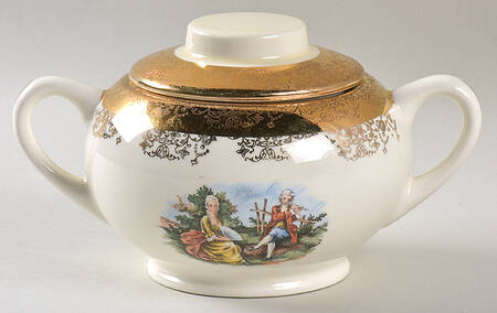 SAB1W Sugar Bowl & Lid