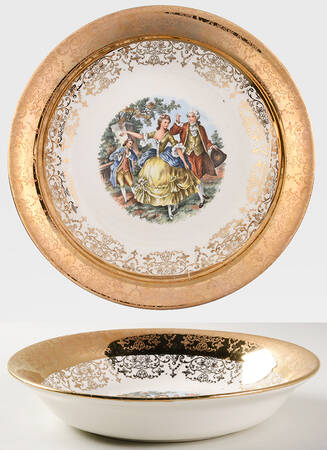SAB1W 9" Round Vegetable Bowl
