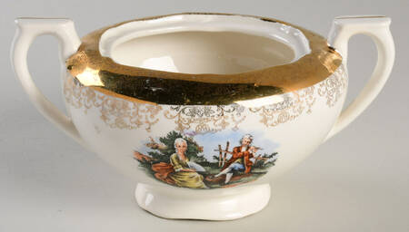 SAB1W Sugar Bowl No Lid