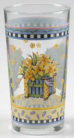 Spring Bouquet 16 Oz Glassware Tumbler