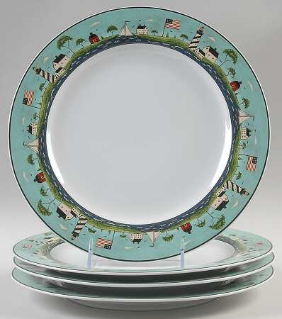 Coastal Breeze Dinner Plate - Set of 4