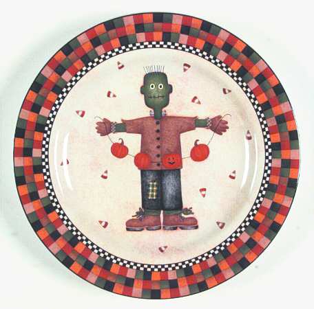 Halloween Salad Plate