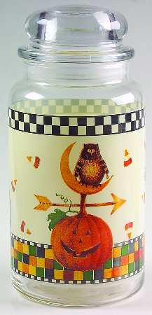 Halloween Medium Glassware Storage Jar & Lid