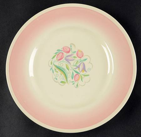Dresden Spray Luncheon Plate