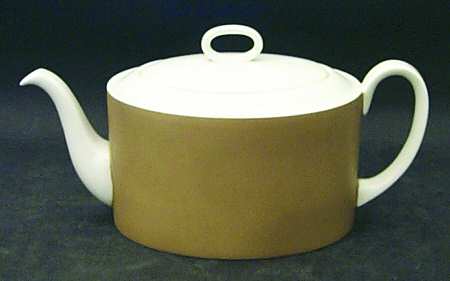Amber Teapot & Lid by Susie Cooper