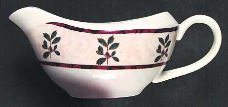Christmas Holly Gravy Boat