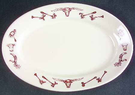 STR32 11" Oval Serving Platter