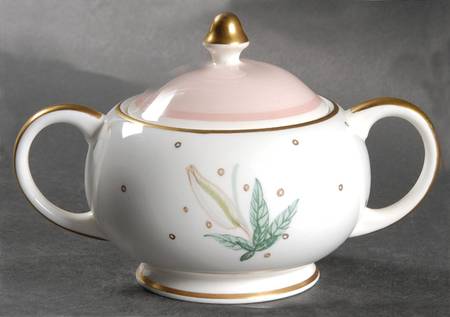 Clematis Sugar Bowl & Lid