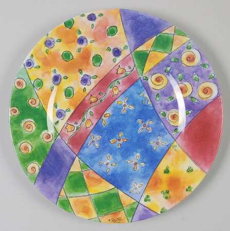 Sweet Shoppe Melamine Salad Plate