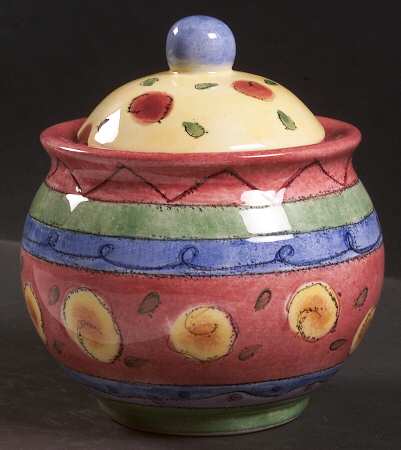 Sweet Shoppe Sugar Bowl & Lid