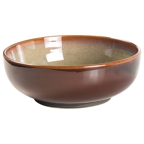 Nova Brown Coupe Cereal Bowl - Set of 4