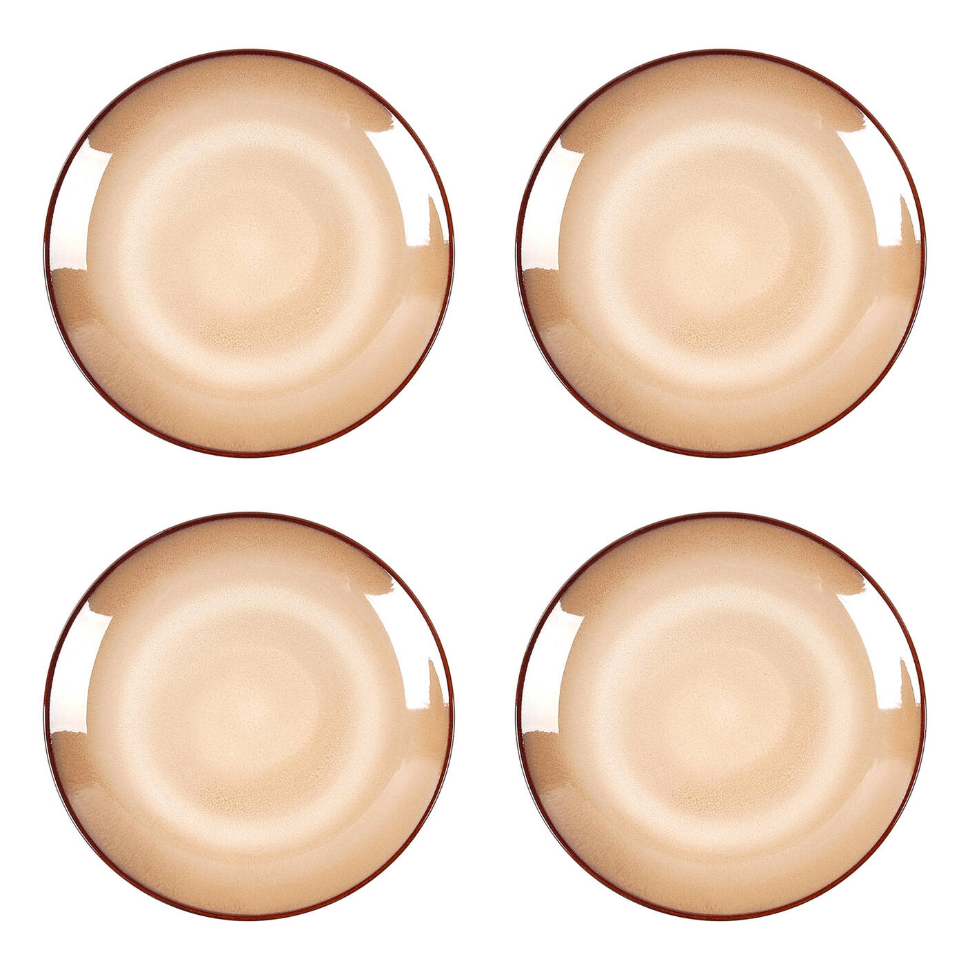 Nova Brown Dinner Plate - Set of 4