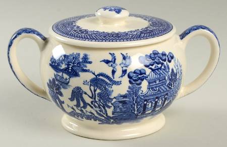 Blue Willow (No Trim, Cream) by Sadler