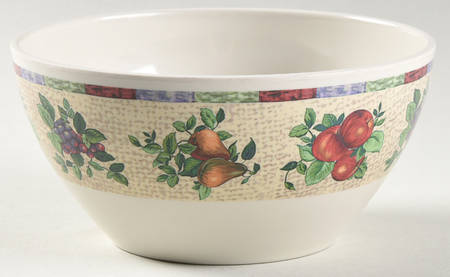 Sonoma (Tan Body, Rim Shape) Melamine All Purpose Bowl