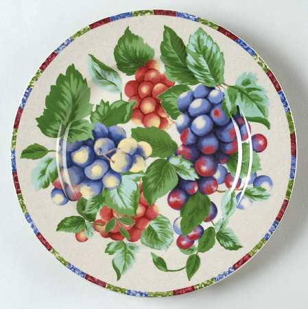 Sonoma (Tan Body, Rim Shape) Salad Plate by Sakura