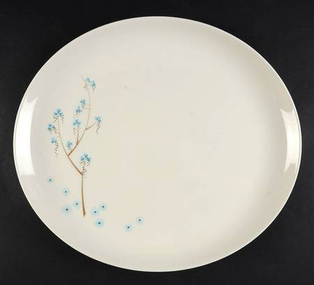 Spring Melody 12" Oval Serving Platter