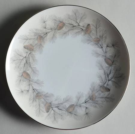 Sierra Pines (No #, Platinum Trim) Salad Plate