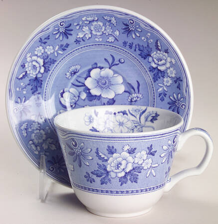 Georgian Collection Flat Cup & Saucer Set