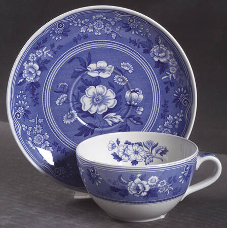 Georgian Collection Cappuccino Cup & Saucer Set by Spode