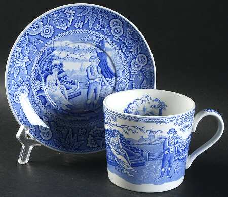 Georgian Collection Mug & Saucer Set