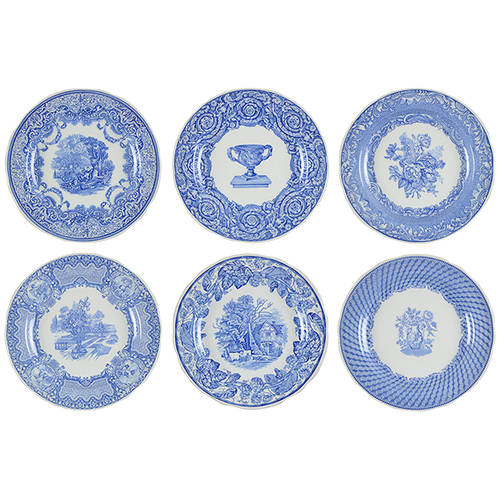 Victorian Collection Dinner Plate - Set of 6 Motifs