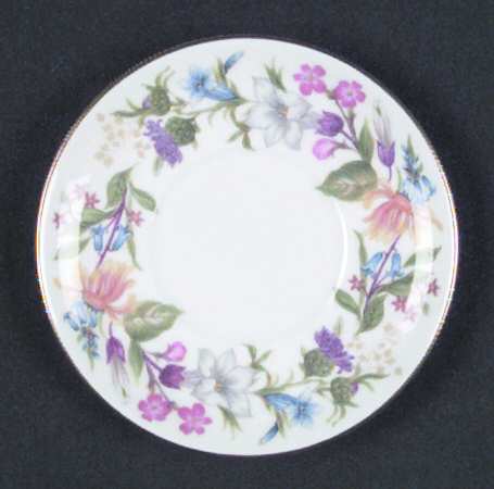 Spring Bouquet Saucer for Demitasse Cup