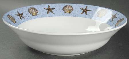 Shells 9" Round Vegetable Bowl