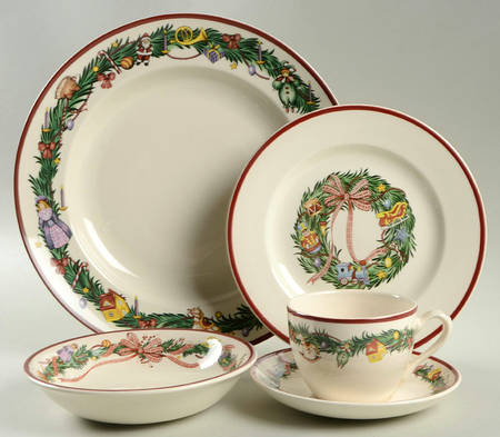 Christmas Memories 5 Piece Place Setting