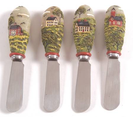 Country Life Individual Spreader - Set of 4 Motifs