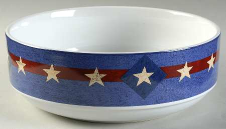 Spirit of The Flag 9" Round Vegetable Bowl