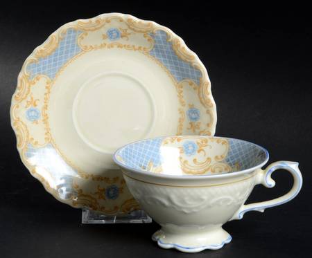 SCH266 Footed Cup & Saucer Set