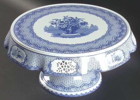 Signature Collection 14" Diameter Pedestal Cake Stand